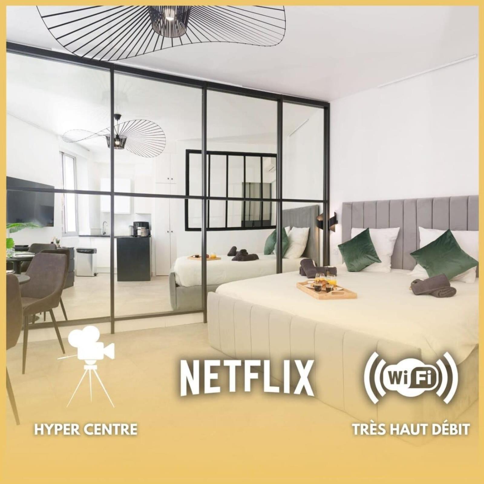 Apartment Le Joffre - Hypercentre - 200m Palais - Ac *